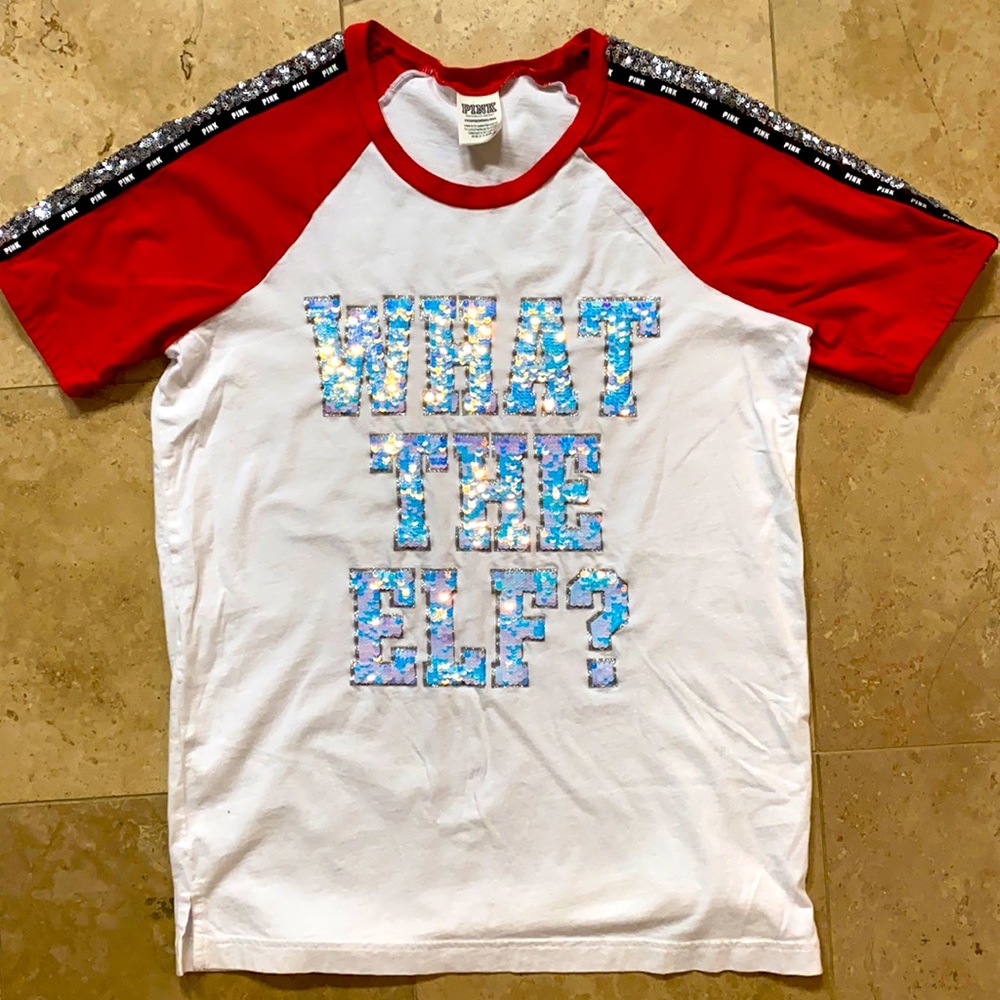 ❗️FINAL SALE❗️Victorias Secret PINK X-Mas T-Shirt